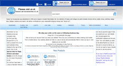 Desktop Screenshot of classic-car-accessories.co.uk